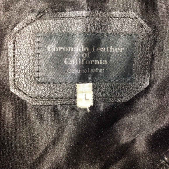 REAL LEATHER VEST - Picture 2 of 2